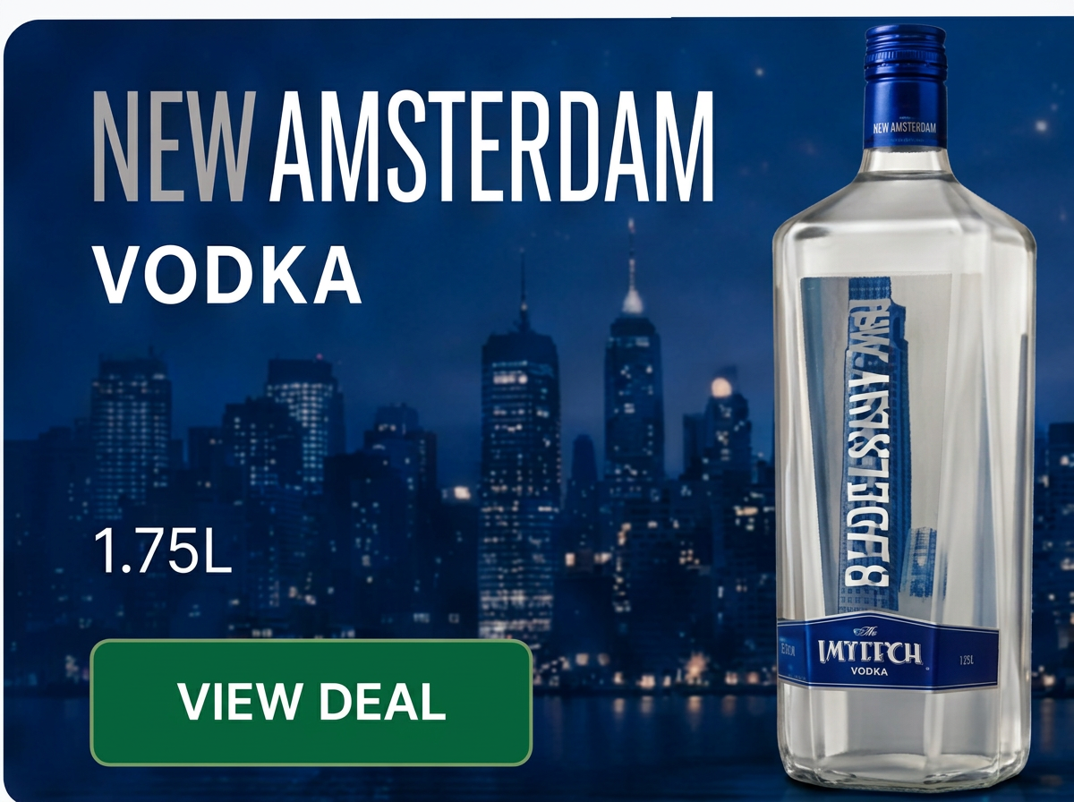 New Amsterdam Vodka 1.75L